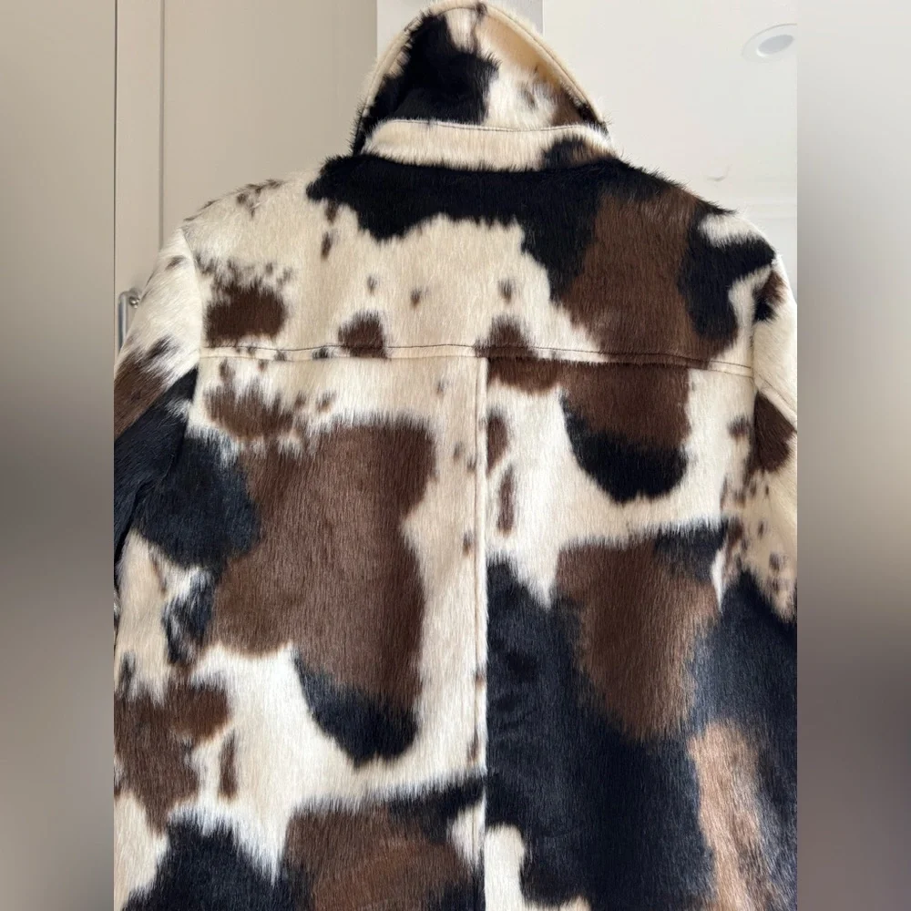 Bernardo cow print jacket - Picture 6 of 6